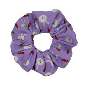 The BOBBIE BUNNY Scrunchie l Bunny Hair Scrunchie l Easter Hair Scrunchie | Easter Gift | Bunny Scrunchie | Easter Hair Tie | Gifts under 10