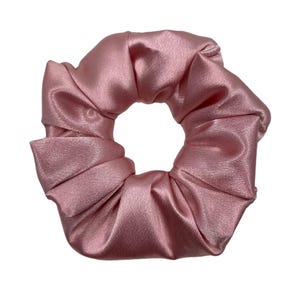 The Ballet Pink Classic Scrunchie | Pink Scrunchie l Pink Satin Scrunchie l Pink Hair Tie | Gifts Under 10 l Gifts for Her | Pink Scrunchie