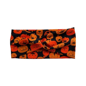 THE ELLA-WEEN Headband l Halloween Headband l Pumpkin Headband l Comfortable Headband l Fall Headband | Autumn Headband | Gifts for Her