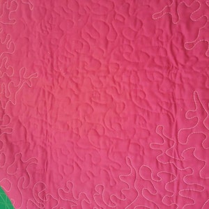 Quilted Heart Table Cover/ wall hanging image 4