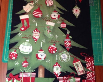 Christmas Tree Fabric Advent Calendar