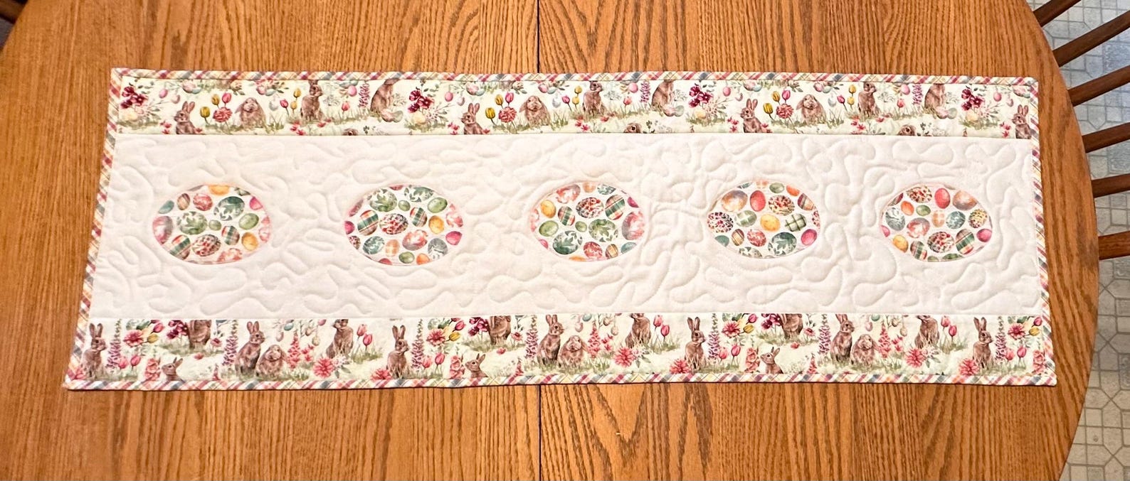 Easter Egg Table Runner N Choose Your Style - Etsy