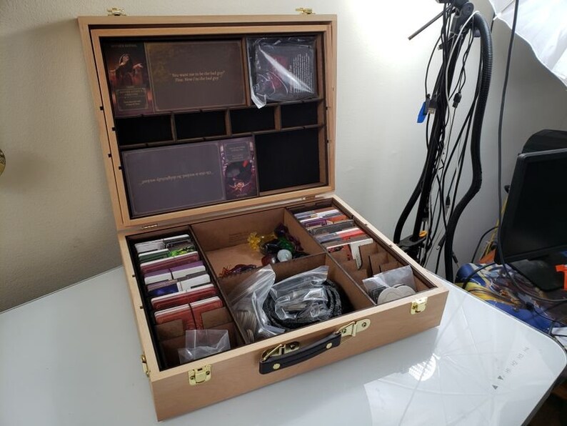 Villainous Hobby Lobby Art Box Game Organizer Insert With Etsy