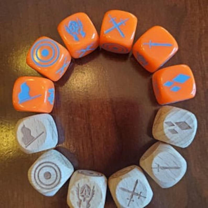 Custom Made Dice Replacement Dice. Etsy