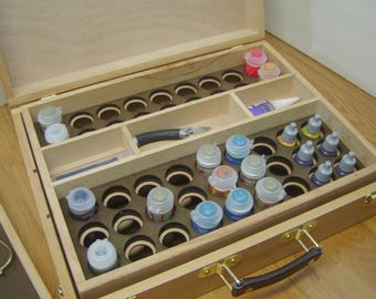 Vallejo, Army Painter, Dork Style Paint Storage and Carry Insert system,  Box, Case. 