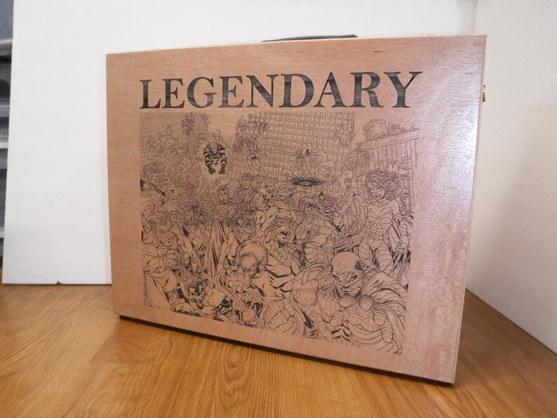 Legendary Deck Building Game Hobby Lobby Art Box Card Etsy
