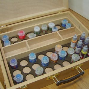 Games Workshop, Citadel style paint storage and carry insert system, box, case image 4