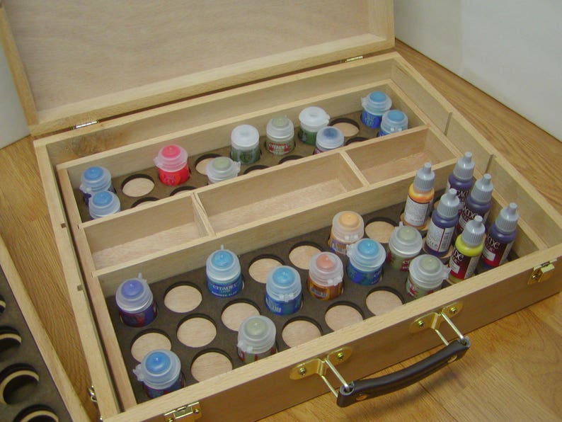 Games Citadel Style Paint Storage and Carry Insert Etsy