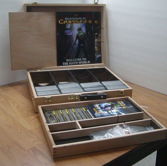 Deck Building Game Storage System, Hobby Lobby Art Box, Card Organizer  Insert With Dividers 