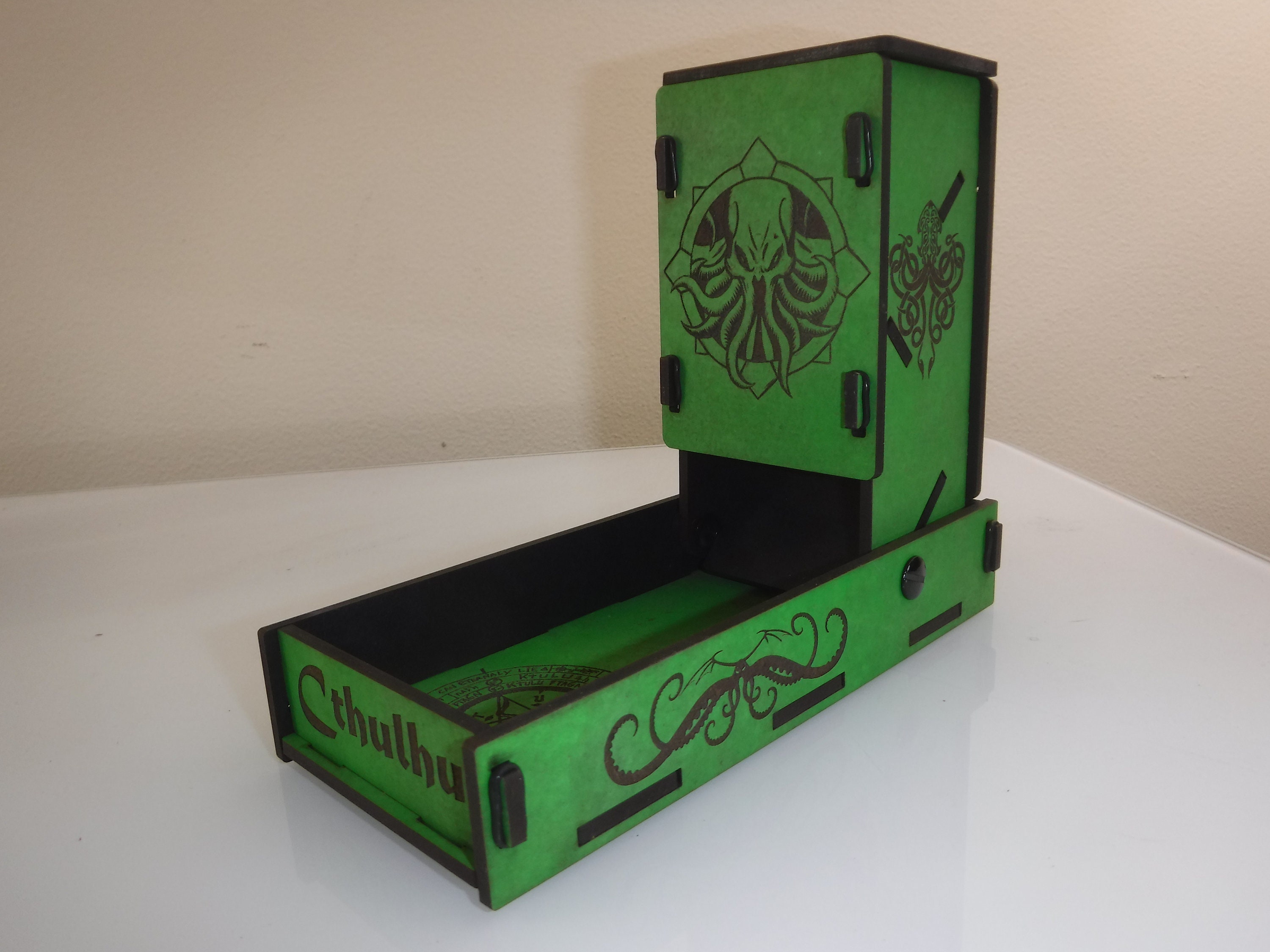 Dice Tower/roller Cthulhu Custom Designs Available Etsy Australia