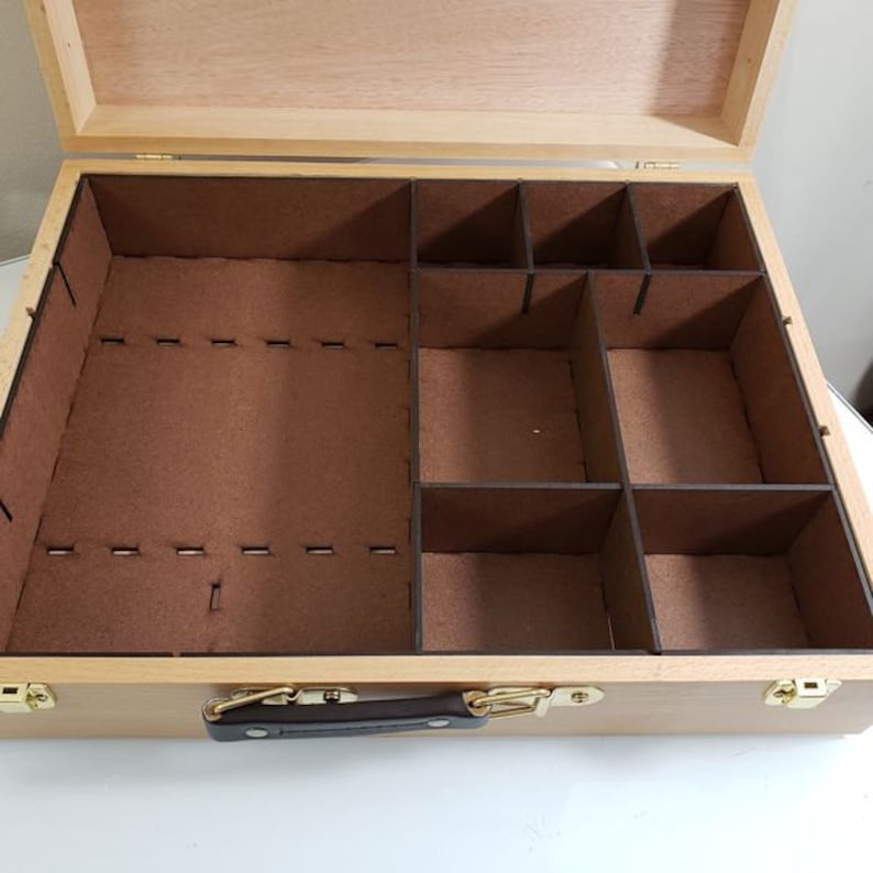 Catan Hobby Lobby Art Box Game Organizer Insert With Etsy Canada
