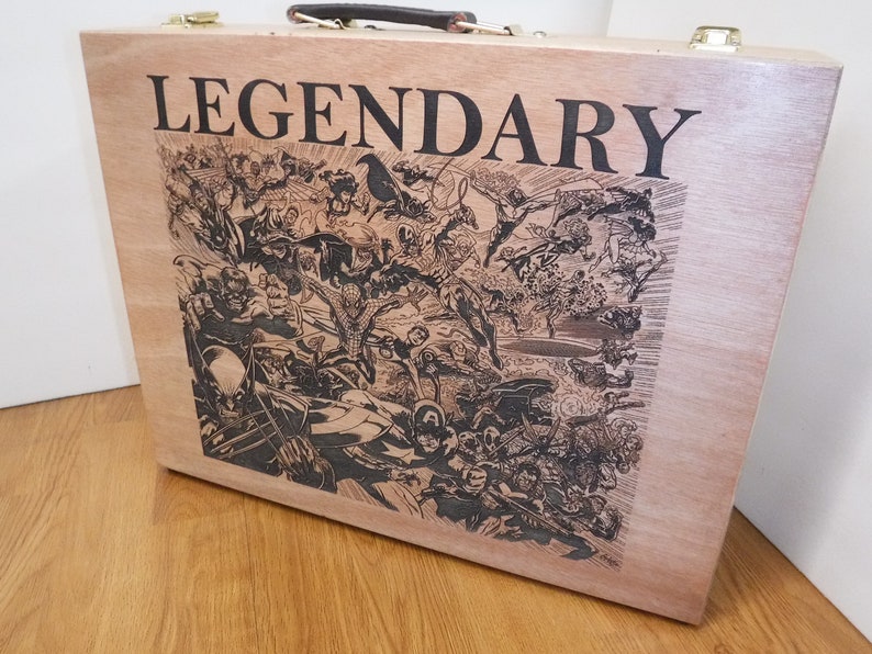 Legendary Deck Building Game Hobby Lobby Art Box Card Etsy