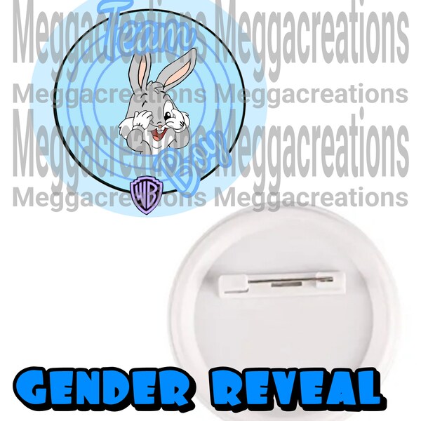 Bugs and Lola Bunny Gender Reveal Etsy