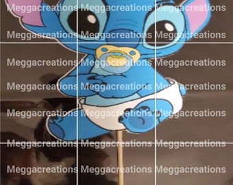 stitch cake topper or Eeyore cake topper