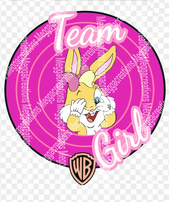 Team Boy Bugs Bunny and Team Girl Lola Bunny Digital Download