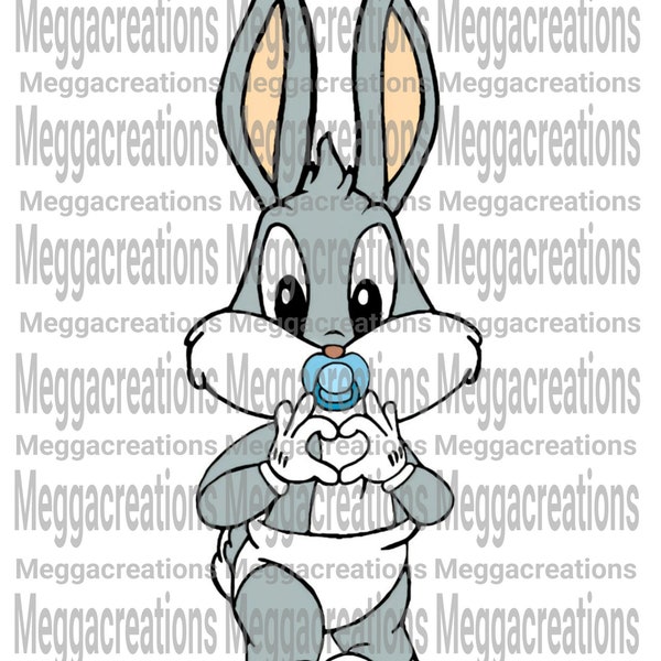 Bugs and Lola Bunny Gender Reveal Etsy