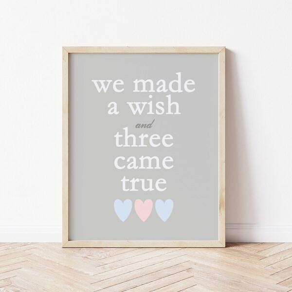 Gift for Triplets Etsy