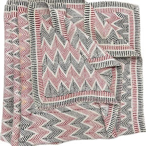 Handmade Antique Kantha Quilt, Circa 1950, Recycled Cotton Sari Throw, Bengali Craft, Rare Design, Ethnic Vintage Bedding India