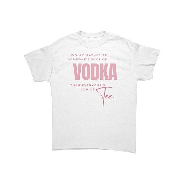 Premium Vodka Lover Shirt: Stylish Apparel for Spirits Enthusiasts | Distilled Fashion Statement