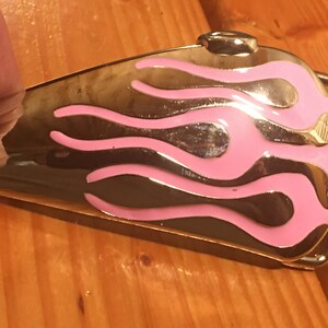 Gas Tank ( Pink ) Belt Buckle