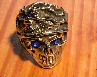 Skull with Blue Eyes...# S - 2