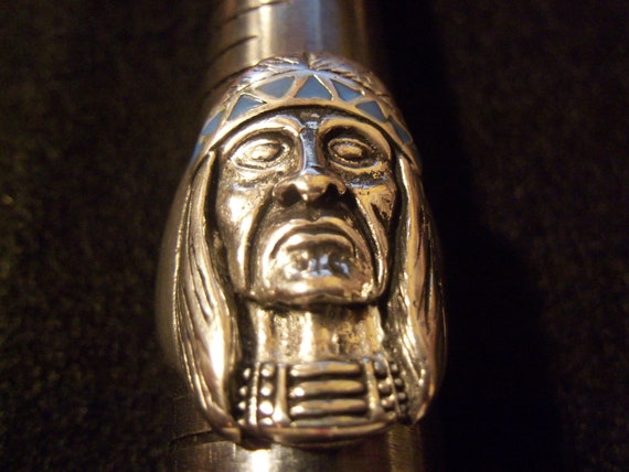 Elder Native Indian Ring # 0-1 - image 8