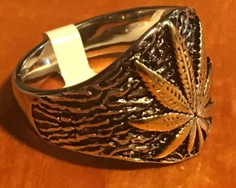 Anillo de lechuga de marihuana/hippie... Elección de colores