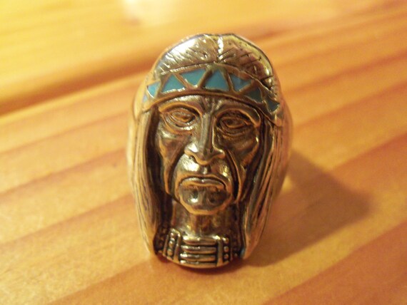 Elder Native Indian Ring # 0-1 - image 10