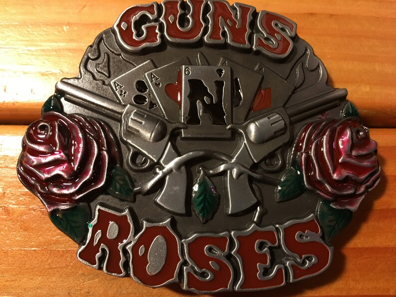 Guns /& Roses Belt Buckle