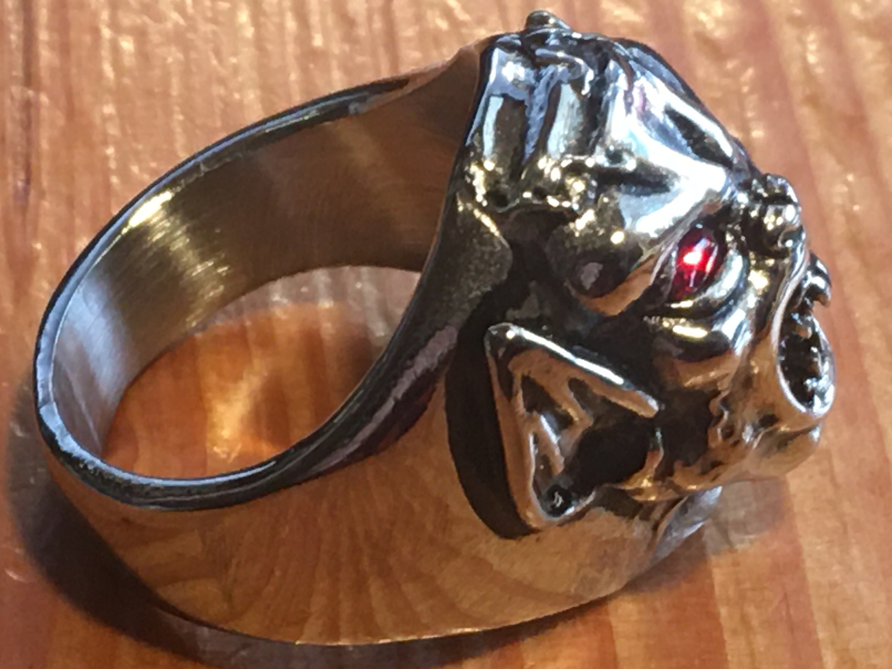 Demon Monster Ring W/ Red Eyes D-5 - Etsy