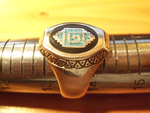 Native Design Biker Ring... # N-4 - image 10