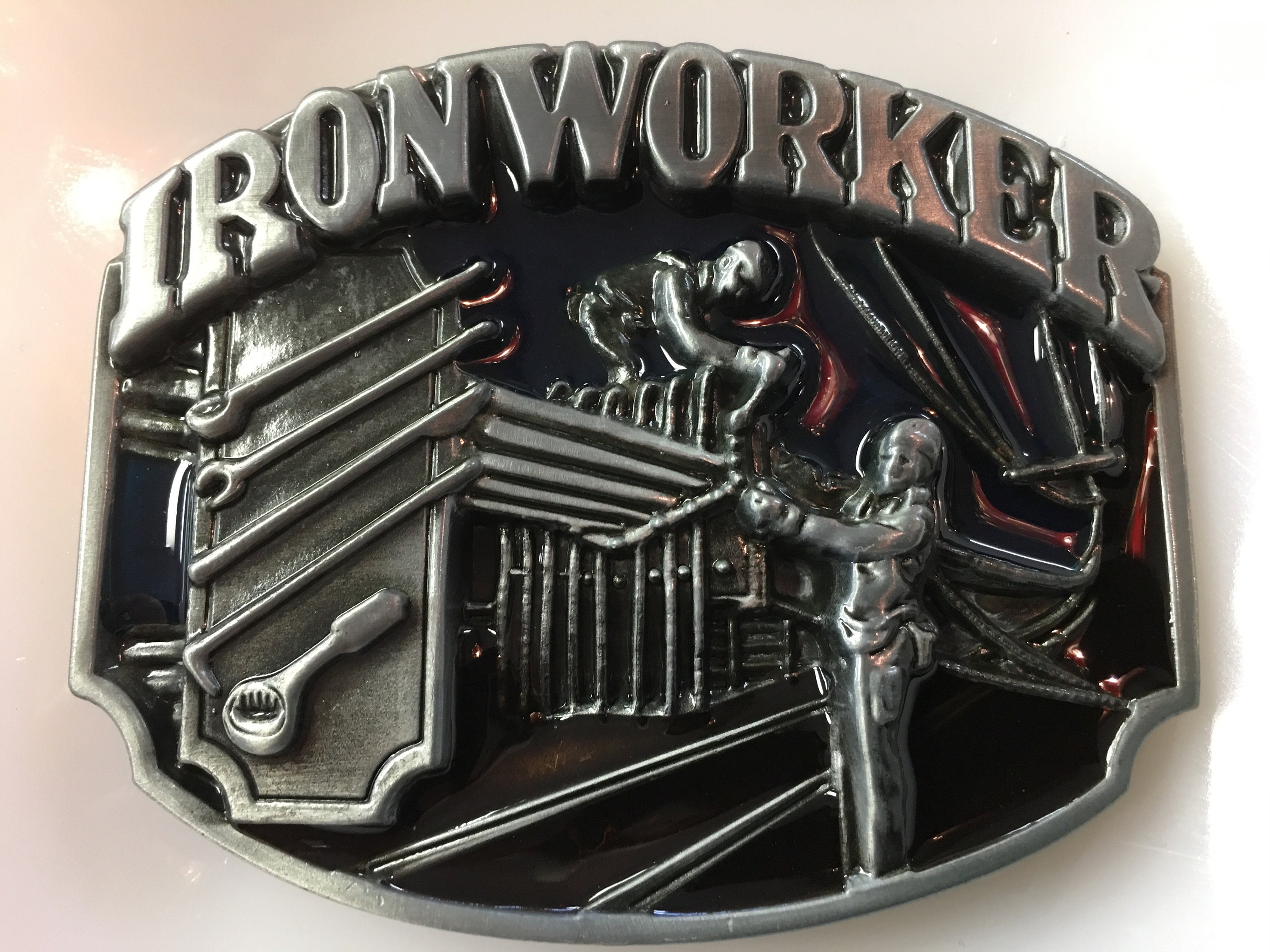 Ironworker belt cheap buckle