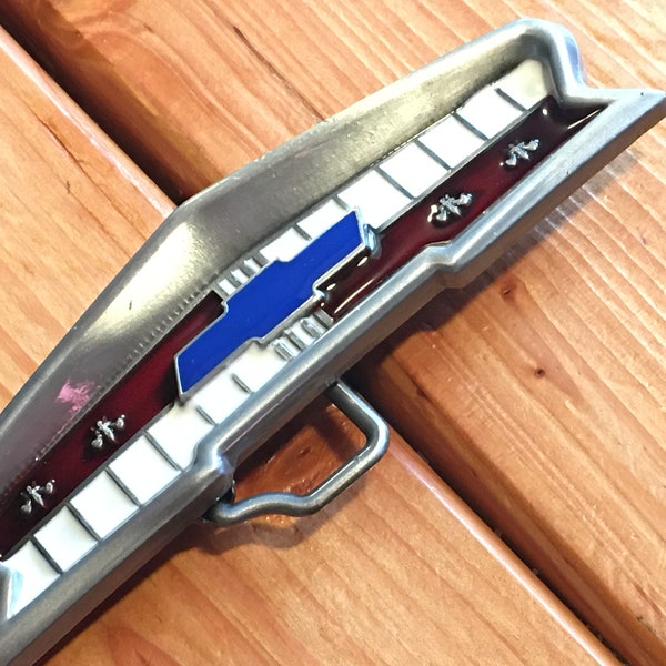 Chevrolet Bel Air Bow Tie Belt Buckle