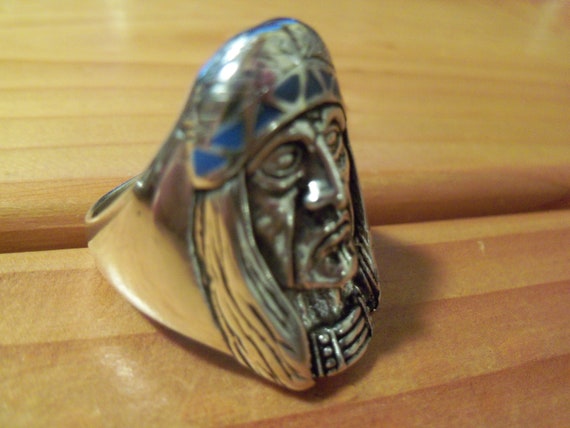 Elder Native Indian Ring # 0-1 - image 4