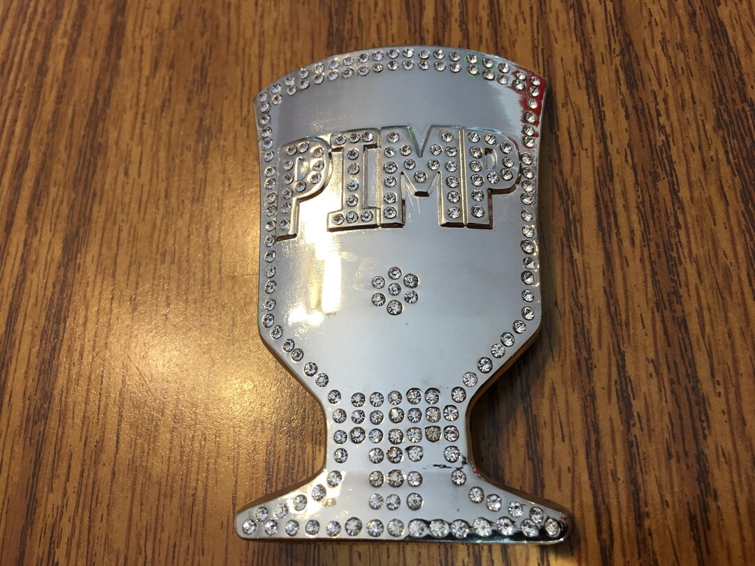 Pimp Trophy Belt Buckle 31 Etsy
