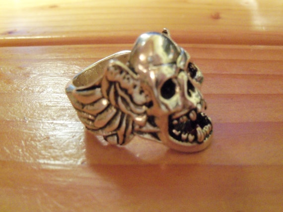 Vampire Demon W/ Wings Ring - image 5