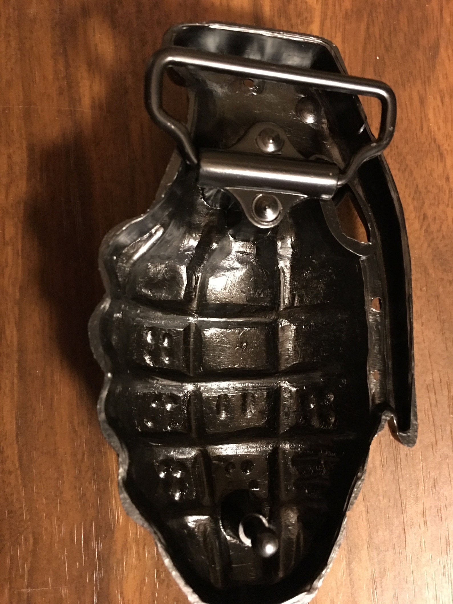 Black Bling Hand Grenade Belt Buckle Etsy