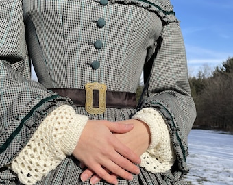1860s Cuff & Undersleeve Book (20+ patterns)