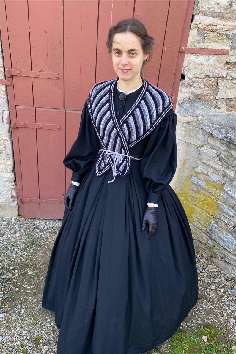 1860s Sontag Book (Knitting Patterns) image 7