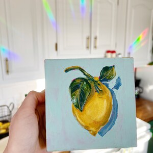 Lemon Original Painting
