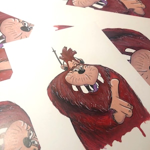 Groovy Bigfoot Art Print