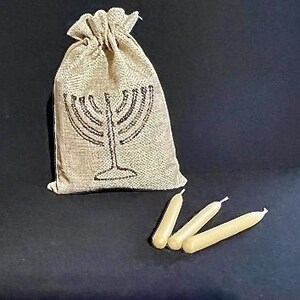 100% Beeswax Hanukkah Candles
