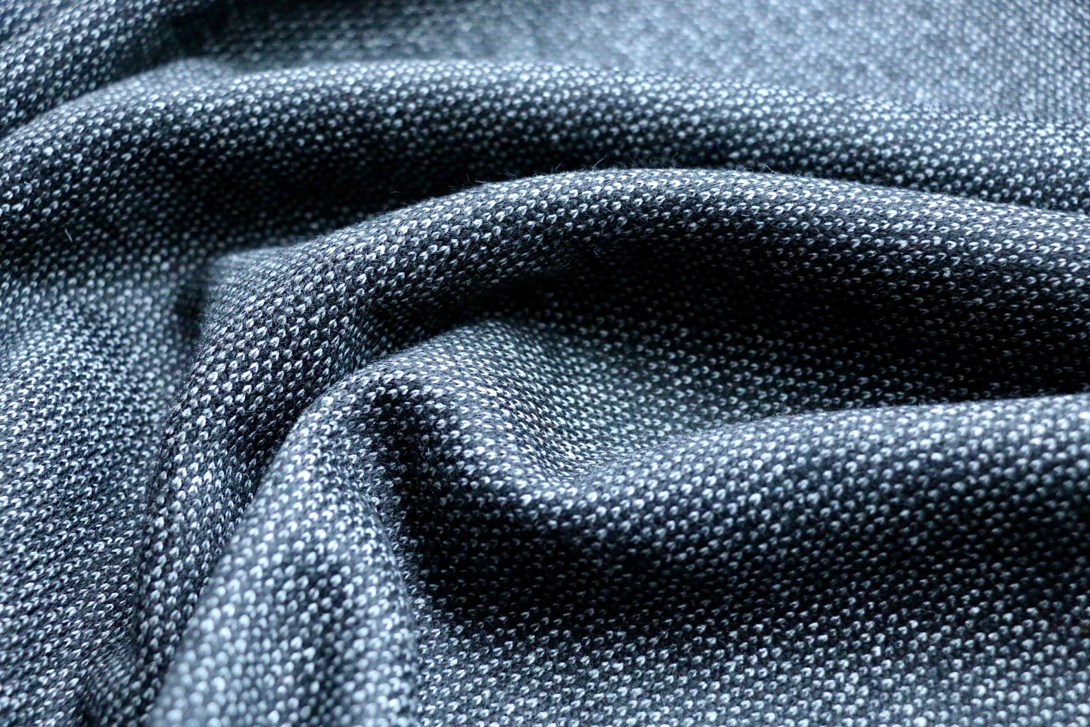 WOOL JERSEY FABRIC Wool blend Felt backing 2 way stretch Etsy