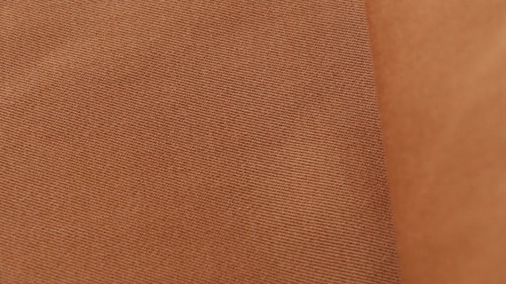 COTTON DRILL FABRIC 100/% COTTON DARK CAMEL BROWN COLOUR HEAVY DUTY