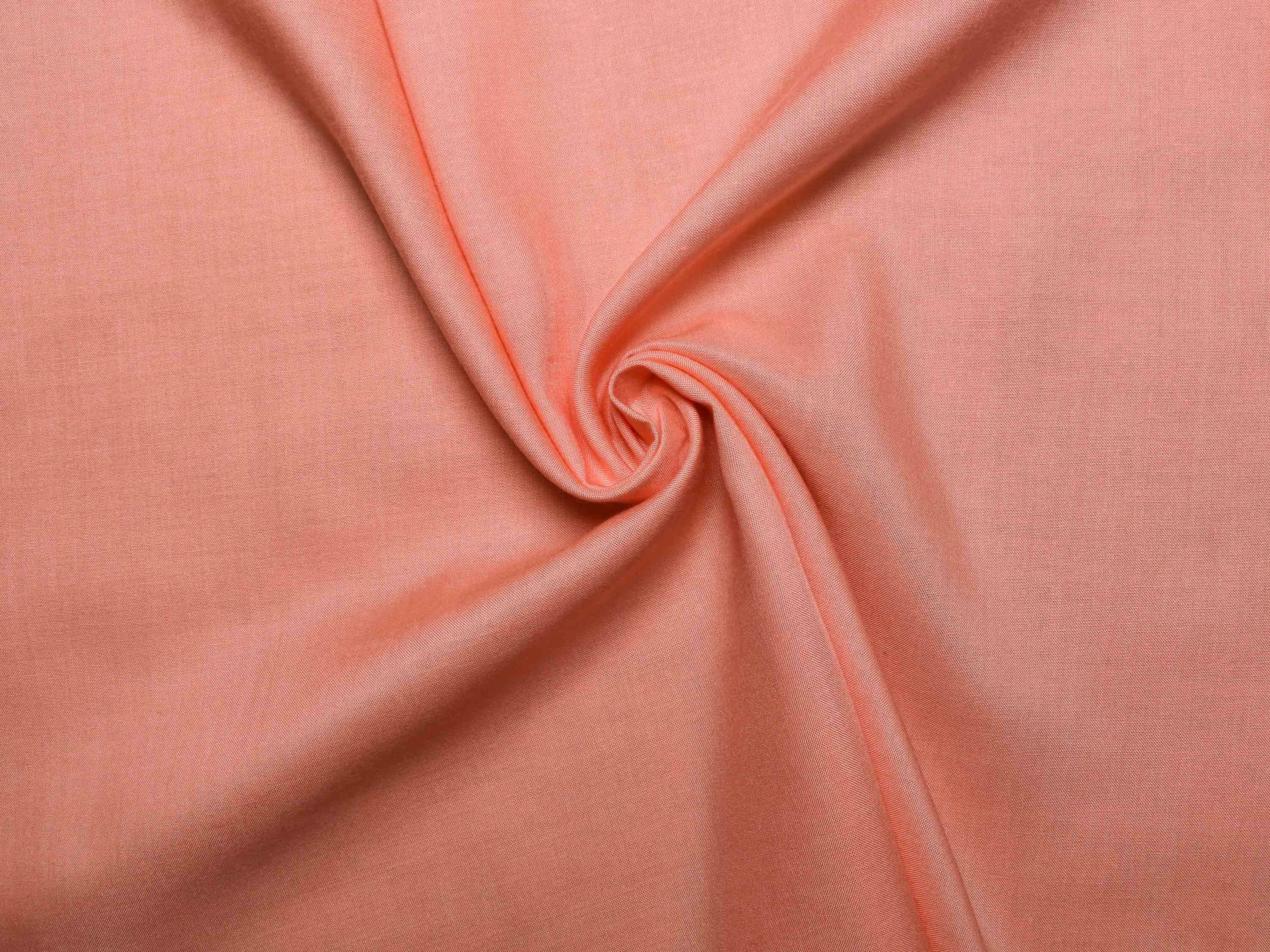 Viscose challis fabric Available in red or peach Dress Etsy