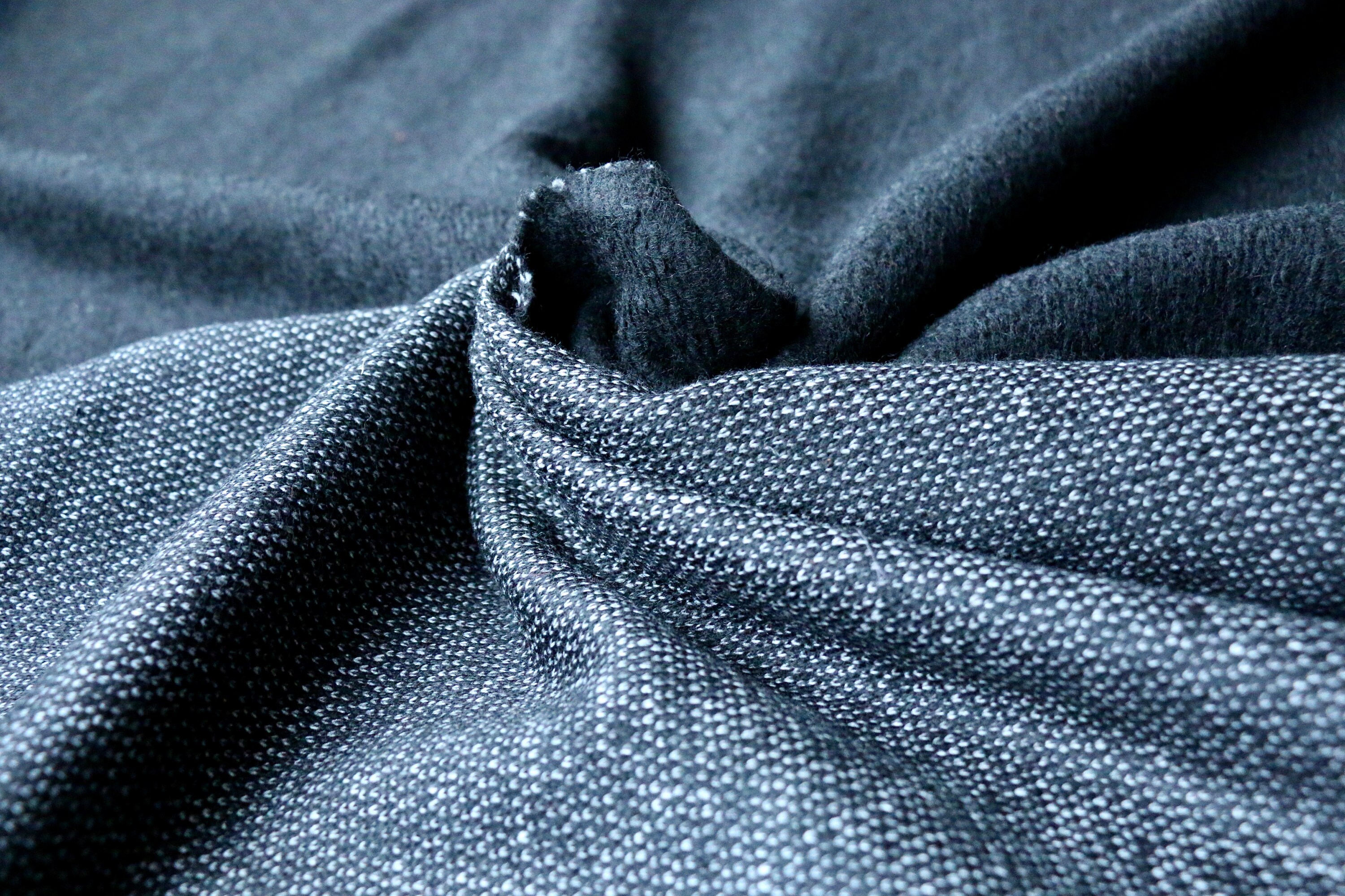 WOOL JERSEY FABRIC Wool blend Felt backing 2 way stretch Etsy