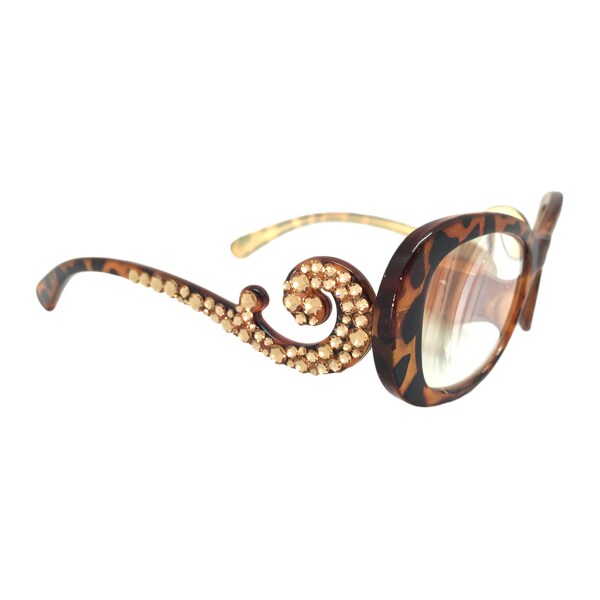 O Mein Barock! - Torti (Mode lesen Augenbrille Designer inspiriert mit Kristallen)
