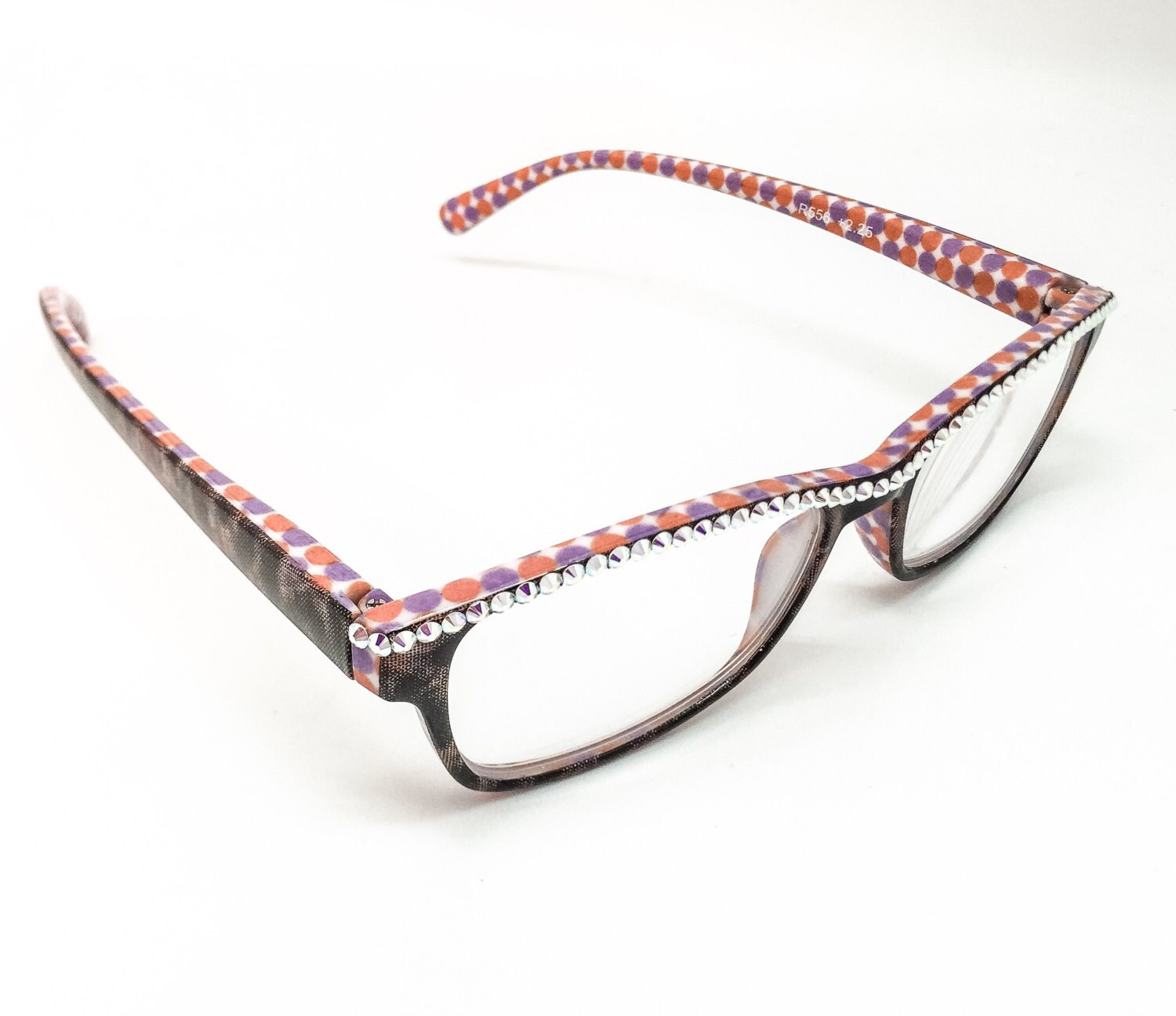 Specks - Rose AB (Modeleser mit Polka Dots und Bling)