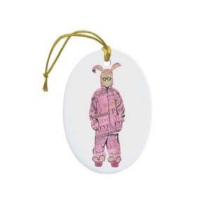 Ralphie Ornament - Christmas Story Ornament, Pink Bunny Suit, Christmas Gift, Christmas Story, Ralphie Christmas Story