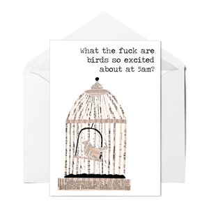 Funny Greeting Card - Funny Encouragement Card, Funny Friend Card, Funny Just Because Card, Hello Card, Missing You Card, All Occasion Card